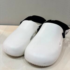 Bonkerz Clogs Crocks Mules White
