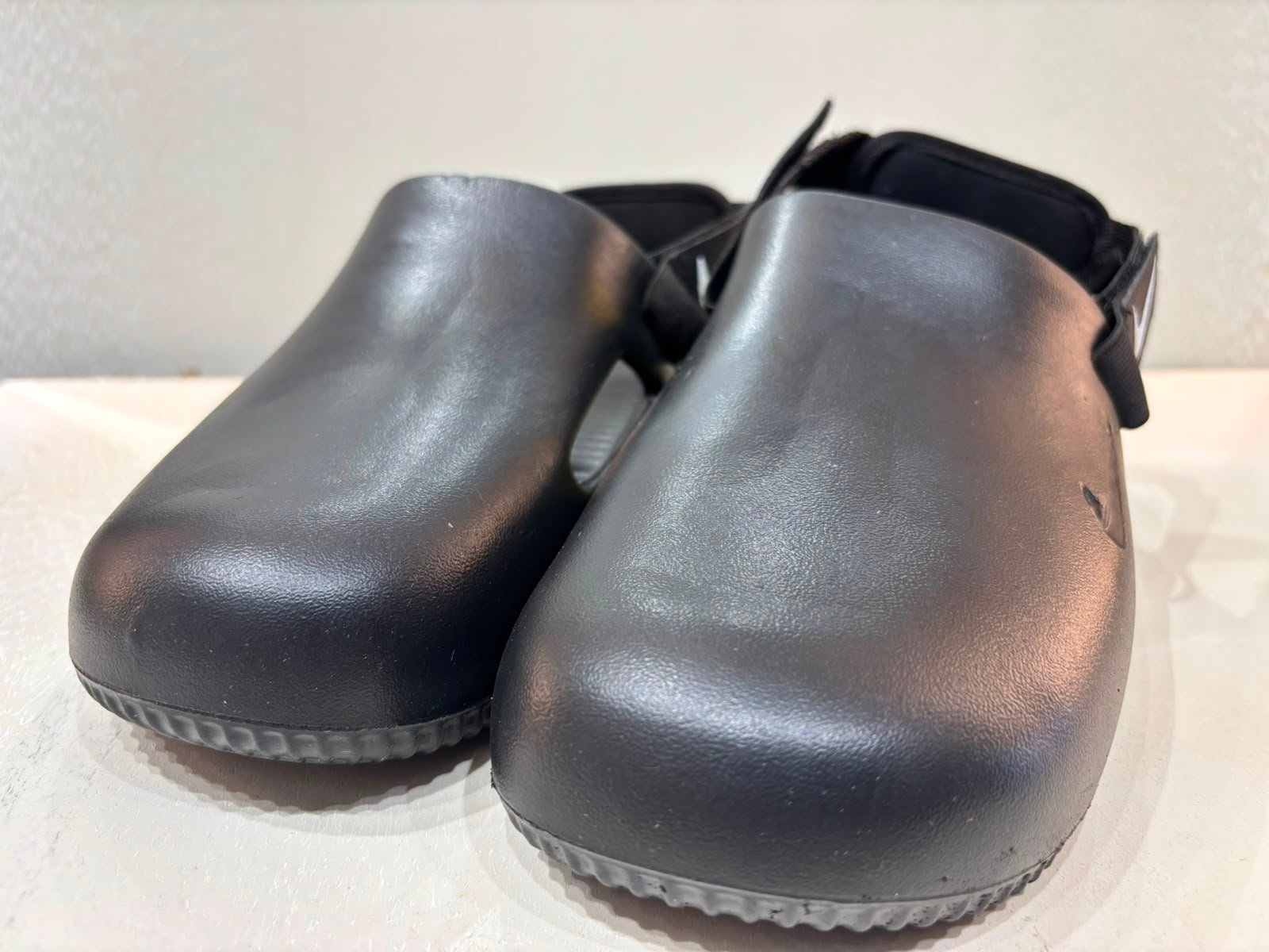 Lancer Skooler Crock &mules Black