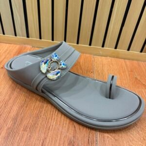 Toes Girls Sandal Grey